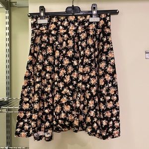 Flower Print Skirt